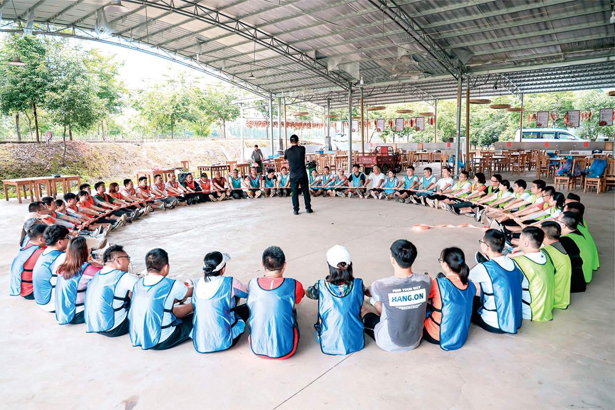 凝聚青春力量，奮斗最美時光——力量，力量，團(tuán)隊(duì)力量