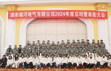 銀河電氣2024年度總結(jié)暨表彰大會(huì)圓滿完成